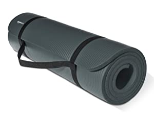 Colchonetas de yoga compactas extra gruesas para ejercicios