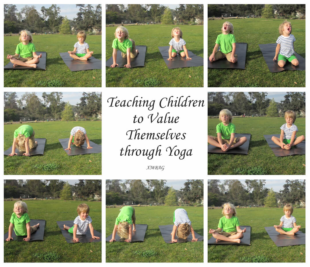 Enseñanza de yoga para niños