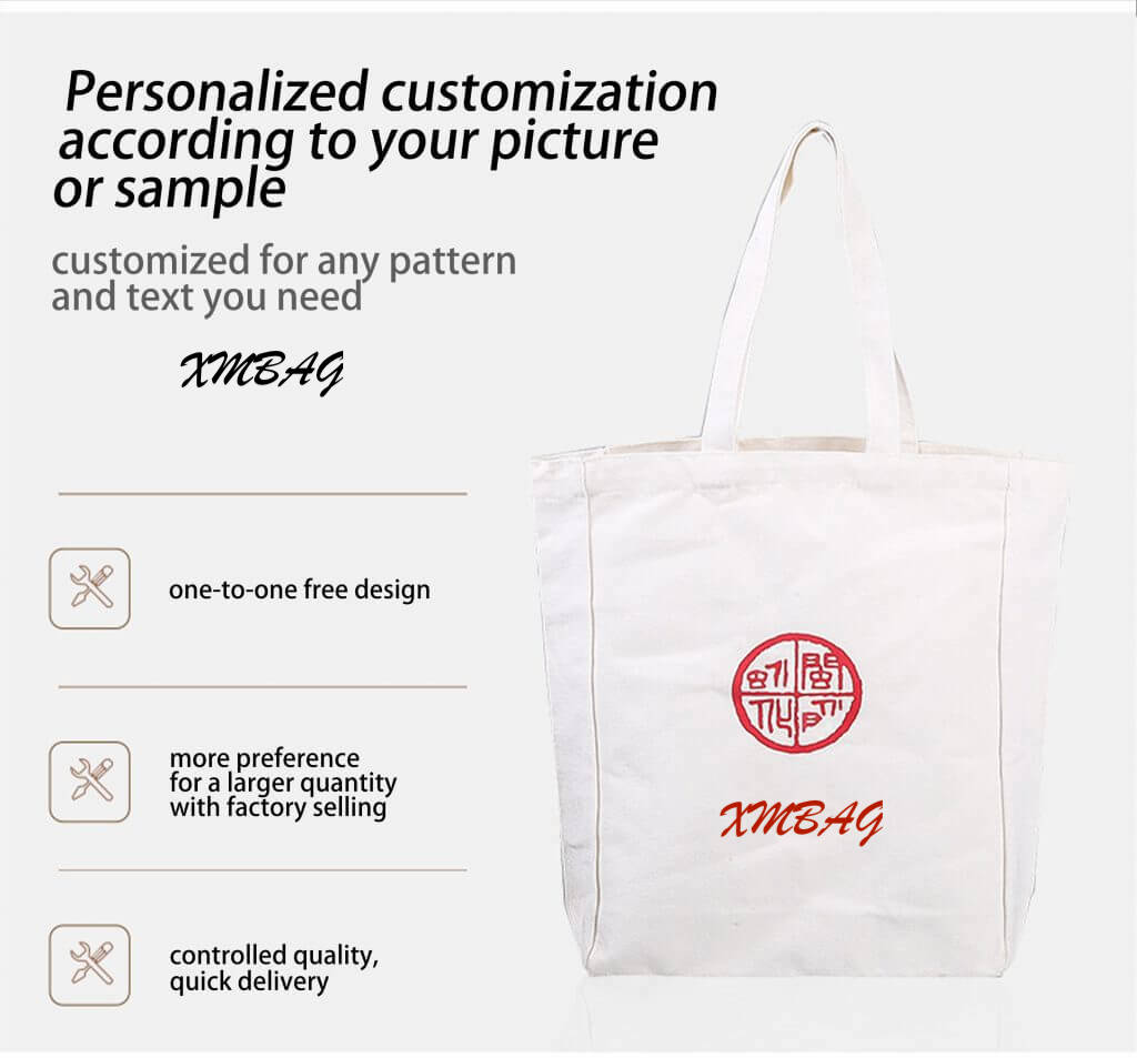 Personalización del diseño de bolsas de algodón