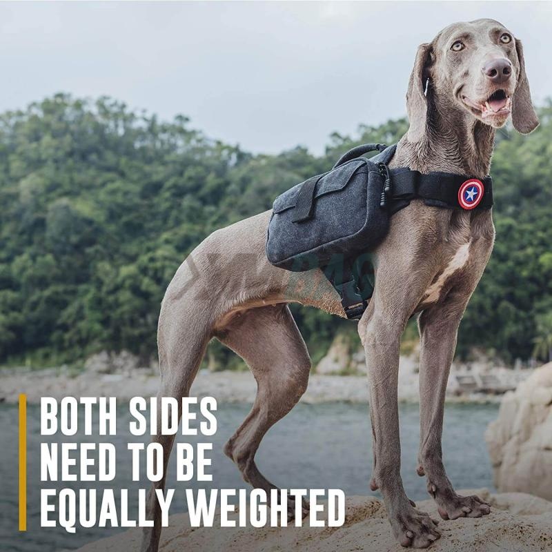 Canvas Collapsible Dog Harness Backpacks