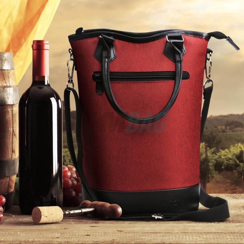 Insulated Cooler Wine Carrier Tote Bags