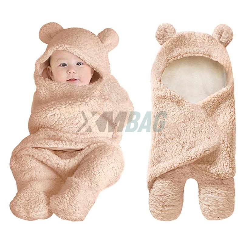 Plush Cute Baby Swaddle Blankets
