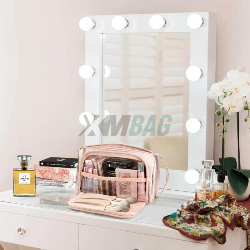 Travel Makeup Bags with Side Handle
