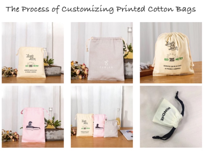 
     El proceso de personalización de bolsas de algodón impresas
    